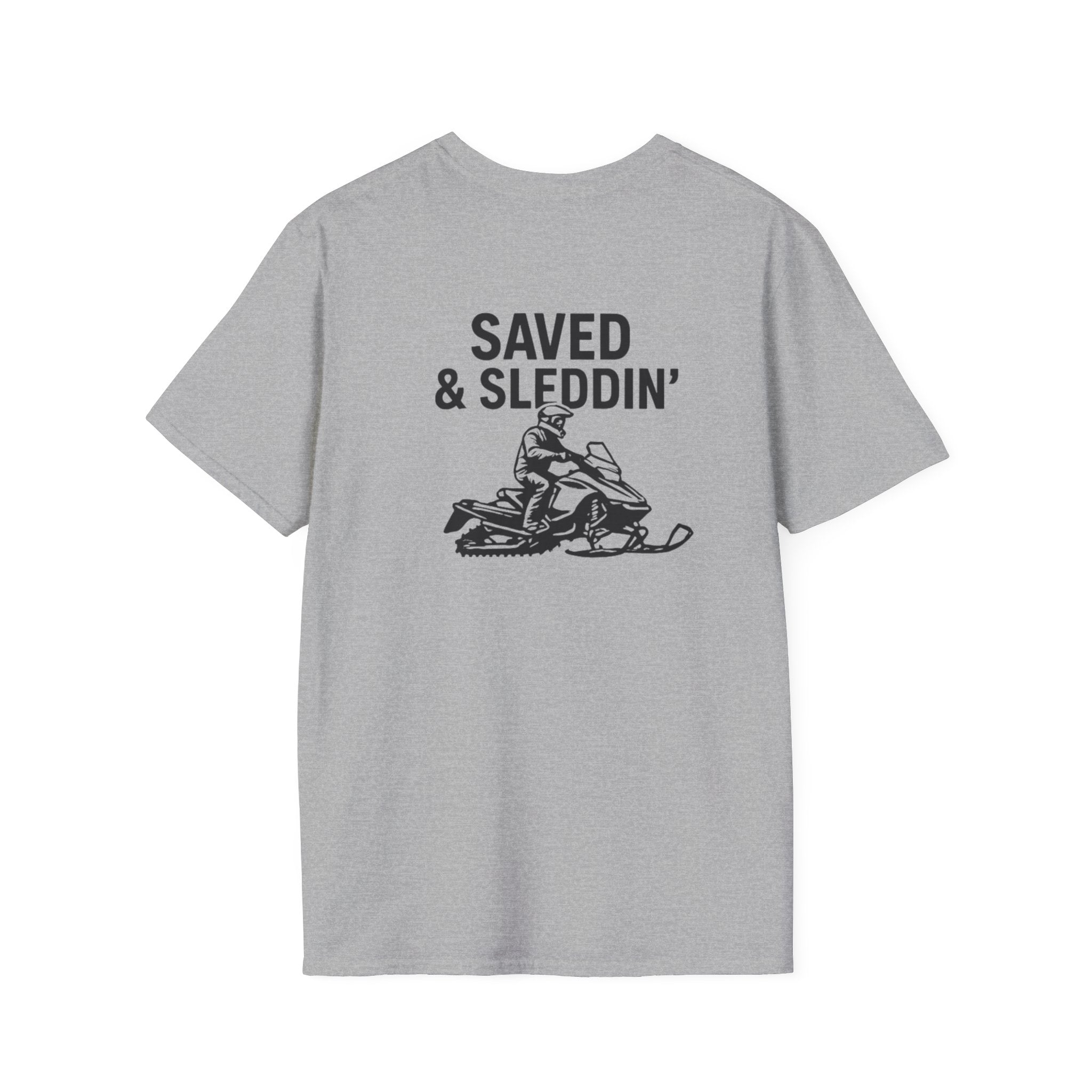 Saved & Sleddin' Unisex Softstyle T-Shirt
