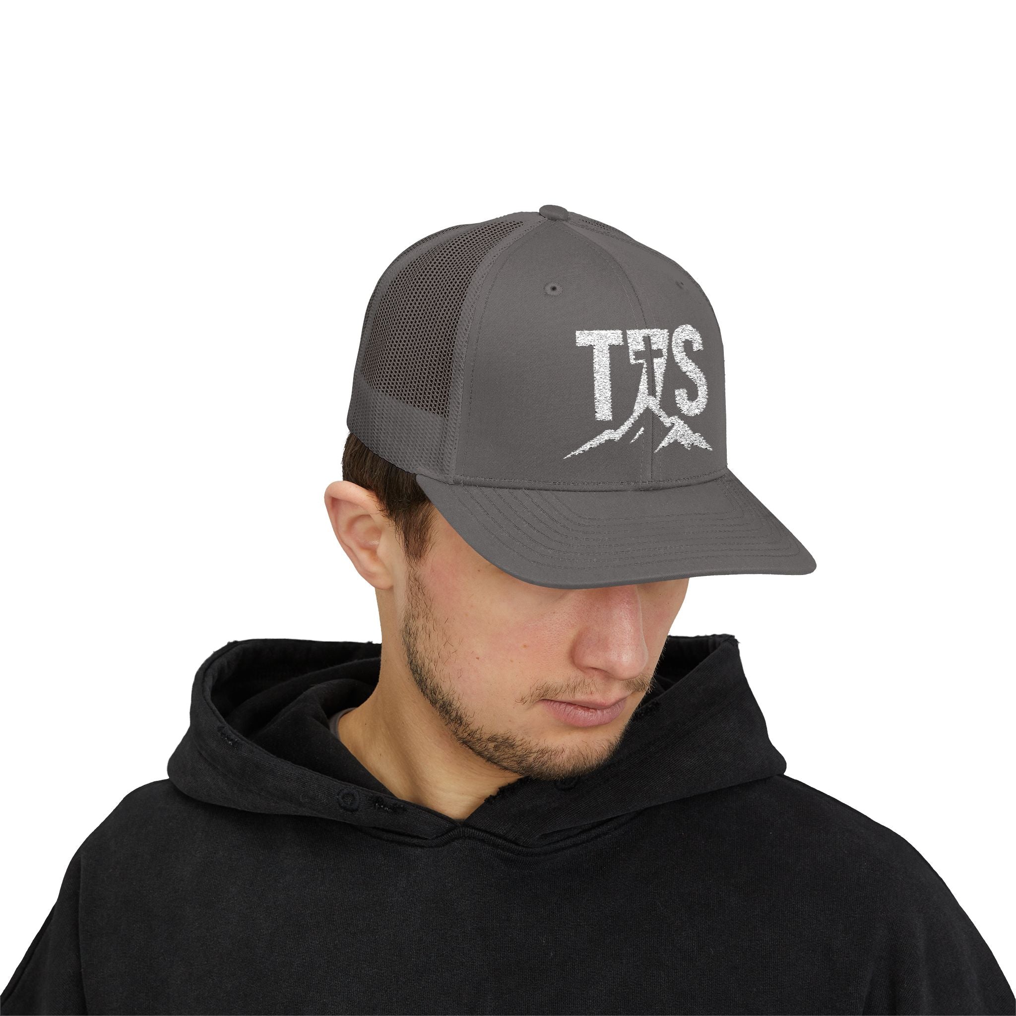 T7S/White Snapback Cap