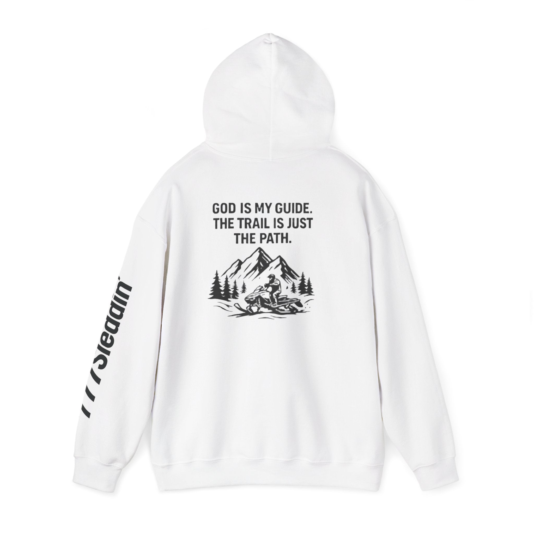 God is my Guide Unisex Heavy Blend™ Hooded Sweatshirt