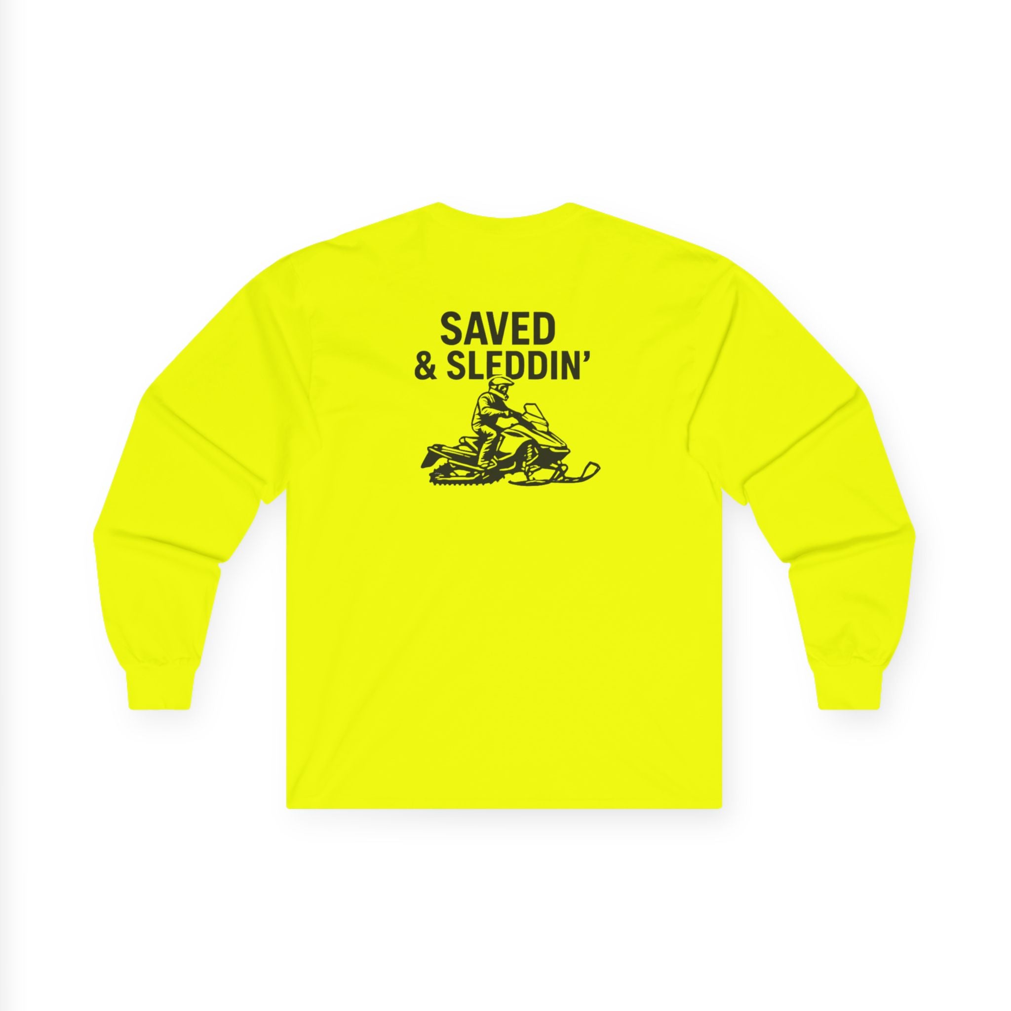 Saved & Sleddin' Unisex Ultra Cotton Long Sleeve Tee