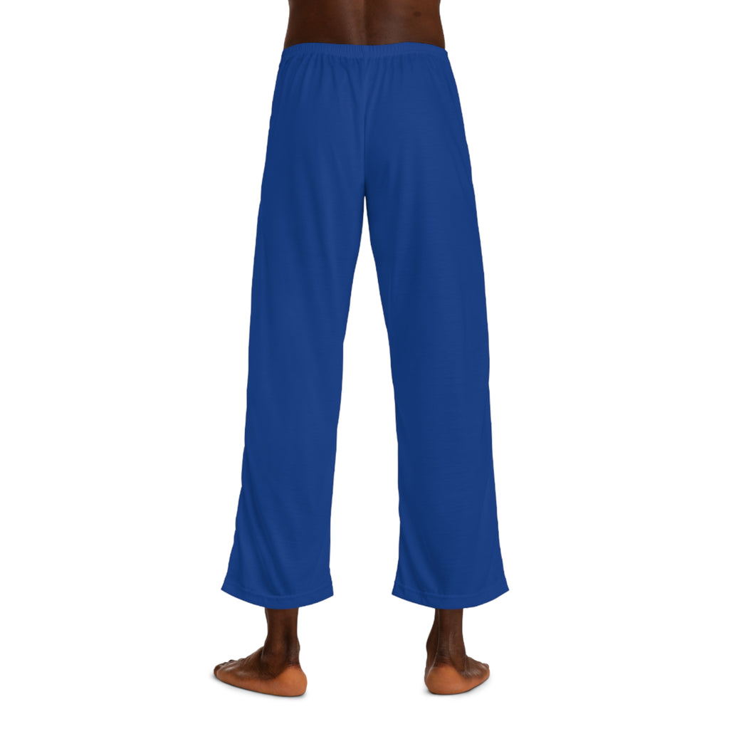 Men's Blue Pajama Pants