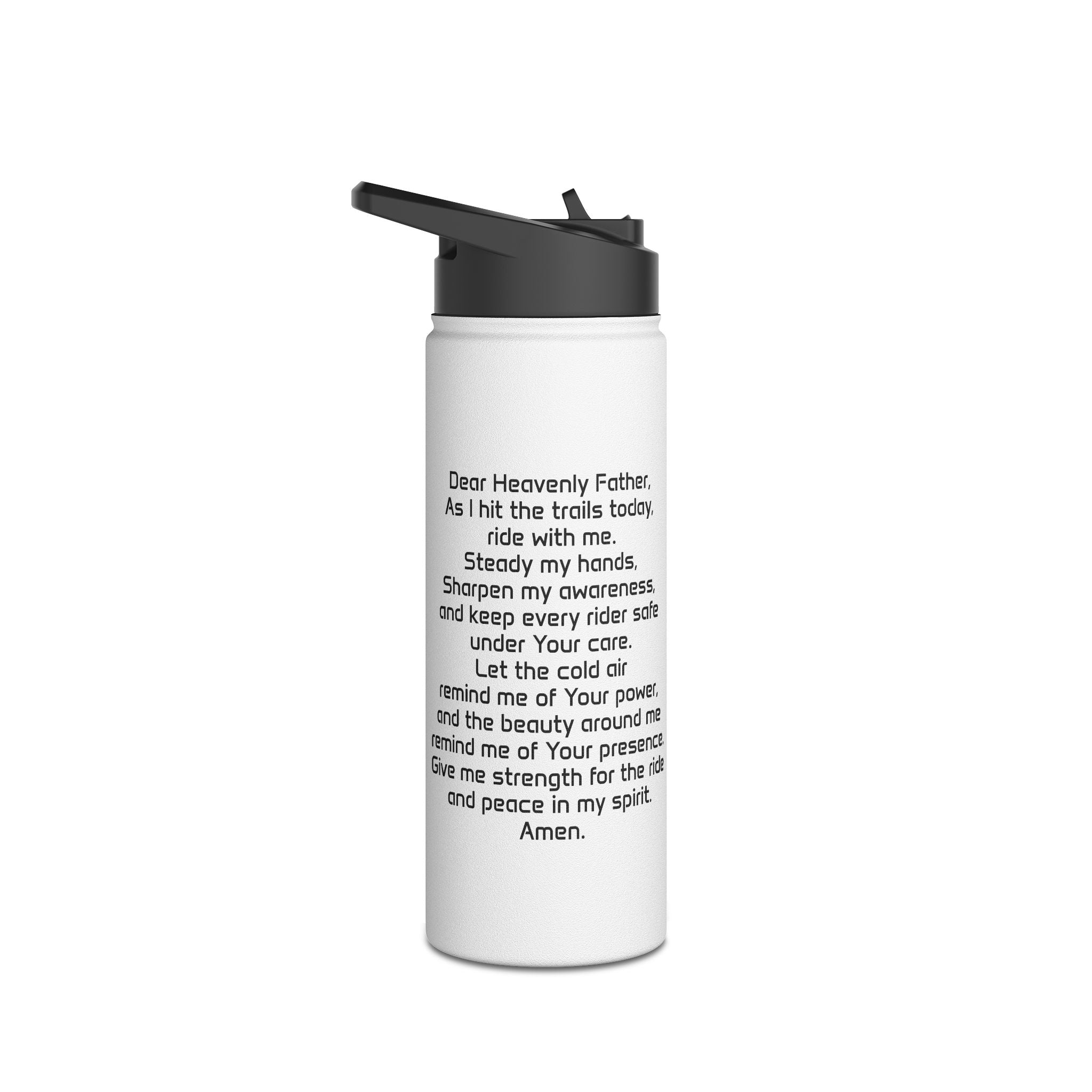 Stainless Steel Water Bottle, Standard Lid