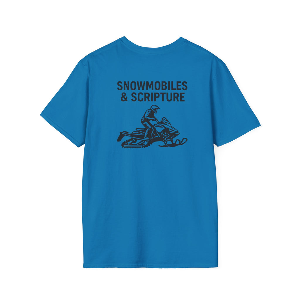 Snowmobiles & Scripture Unisex Softstyle T-Shirt