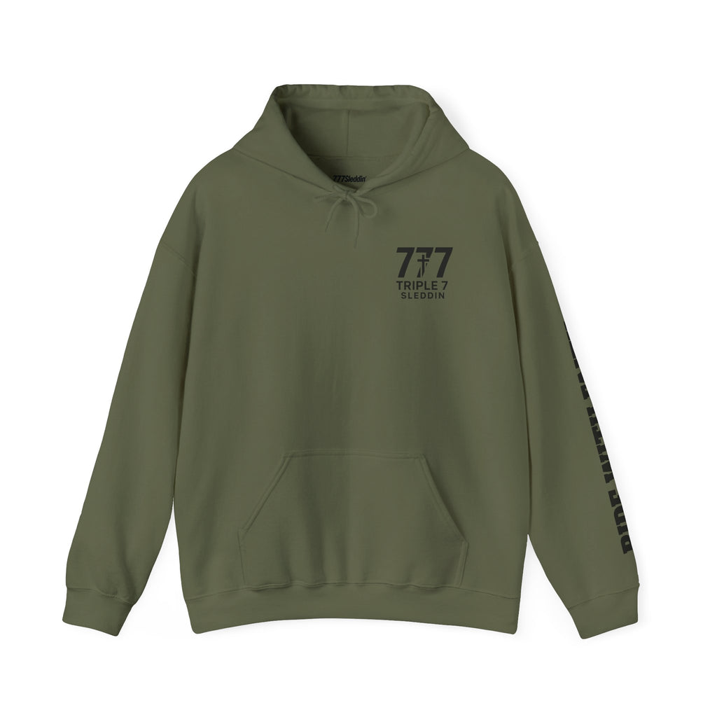 Saved & Sleddin' Unisex Heavy Blend™ Hooded Sweatshirt