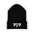 777/White Beanie