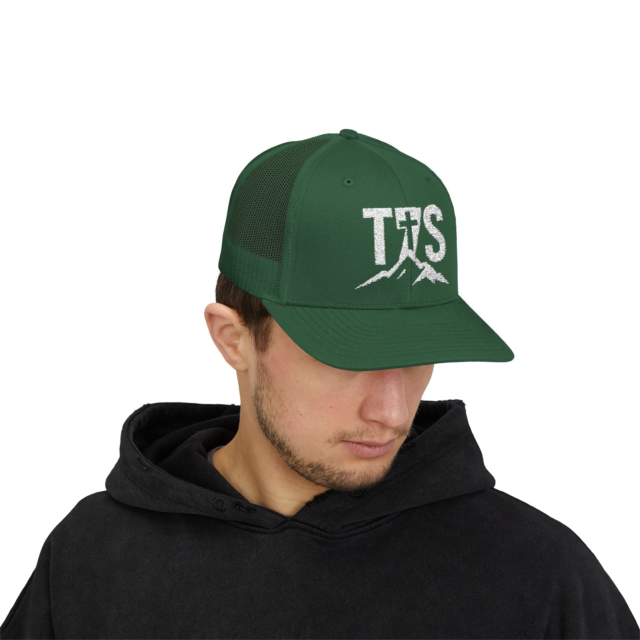 T7S/White Snapback Cap