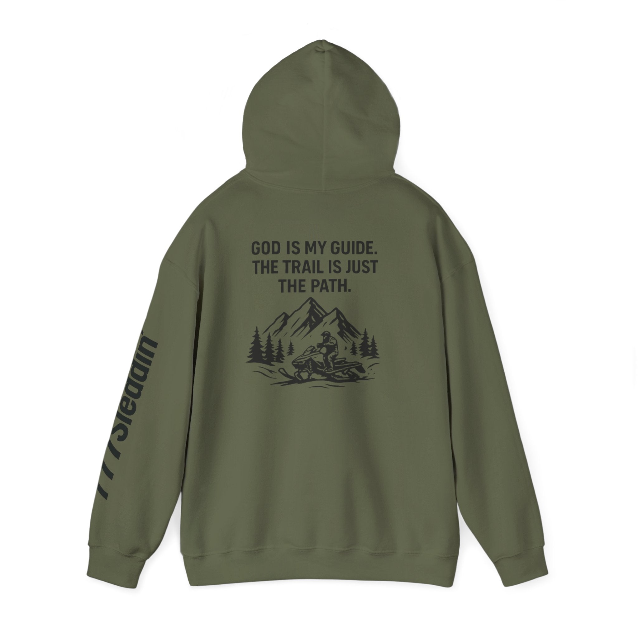 God is my Guide Unisex Heavy Blend™ Hooded Sweatshirt