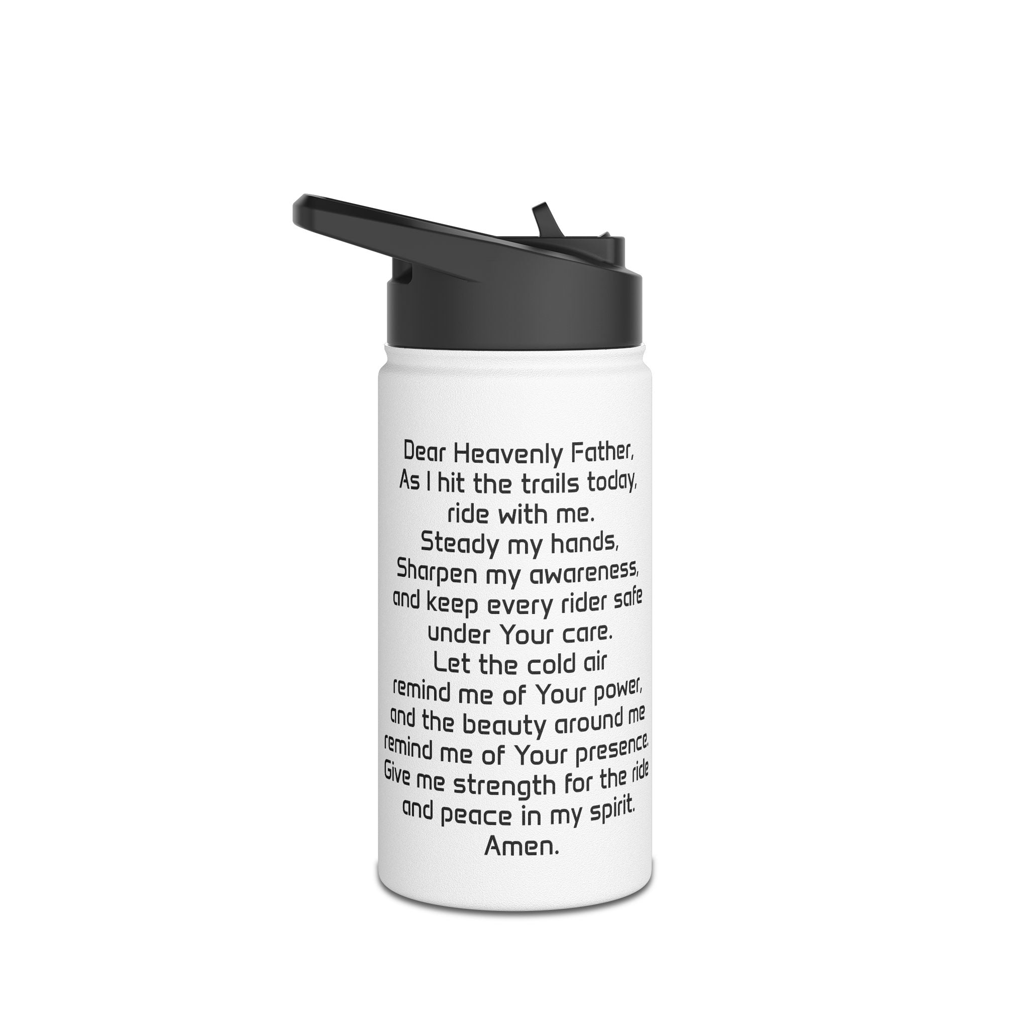 Stainless Steel Water Bottle, Standard Lid