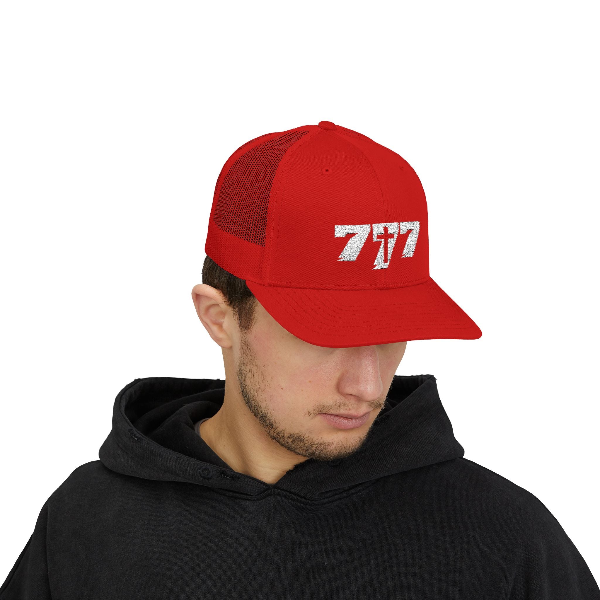 777/White Snapback Cap – Triple 7 Sleddin'