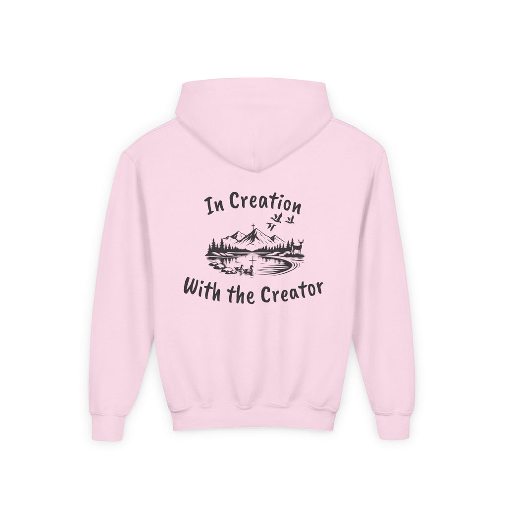 In Creation Youth Heavy Blend Hooded Sweatshirt