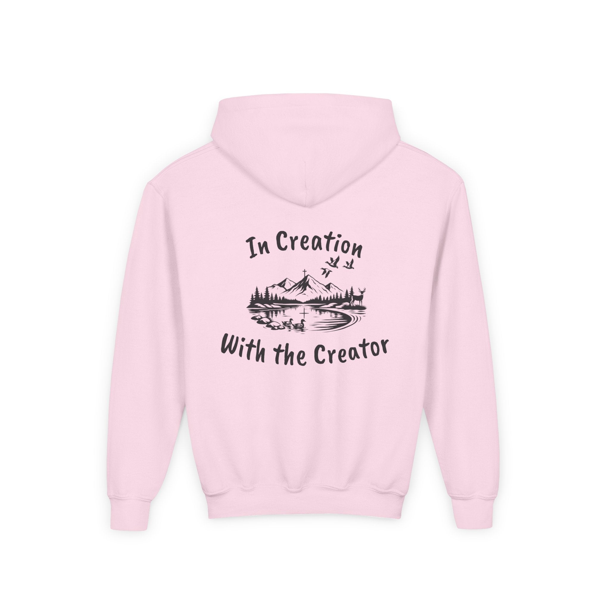 In Creation Youth Heavy Blend Hooded Sweatshirt