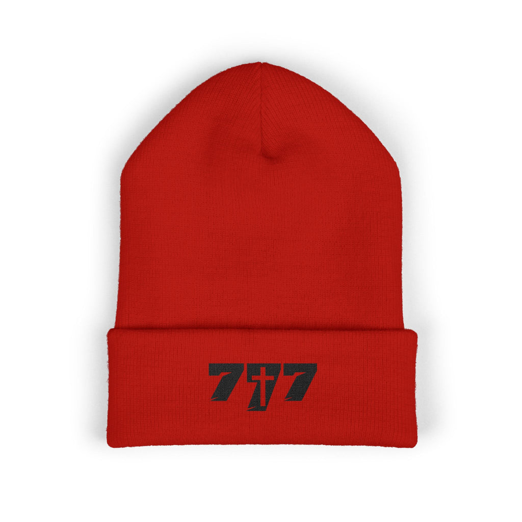 777/Black Beanie