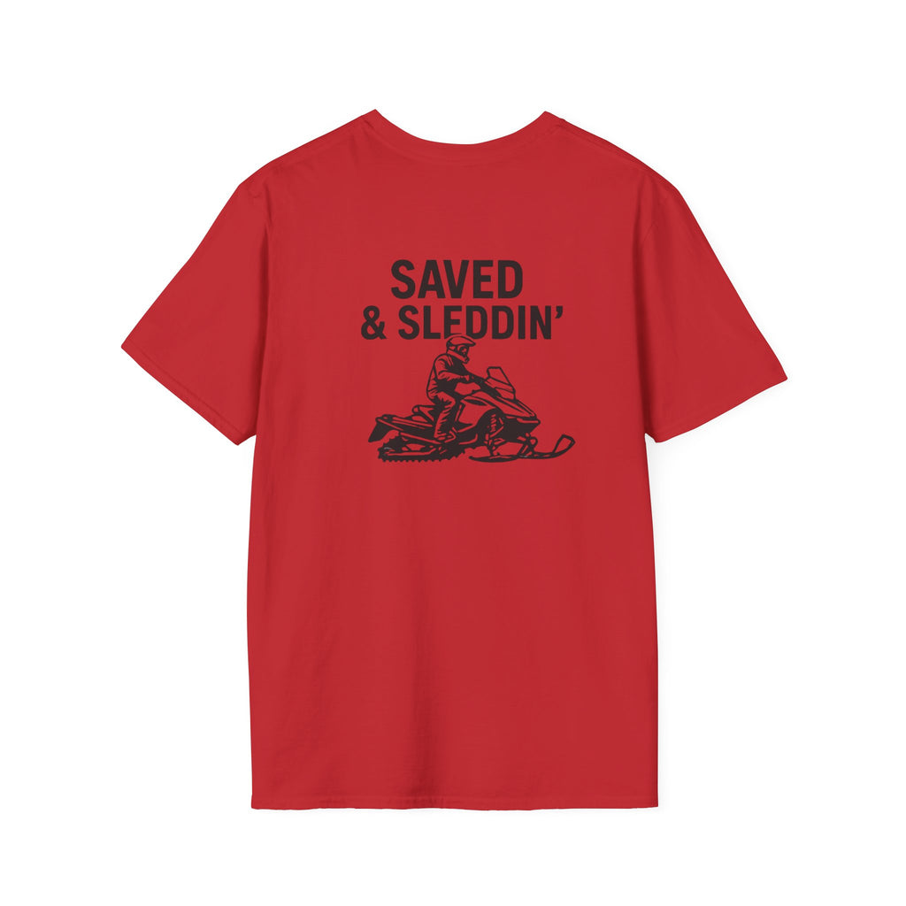 Saved & Sleddin' Unisex Softstyle T-Shirt