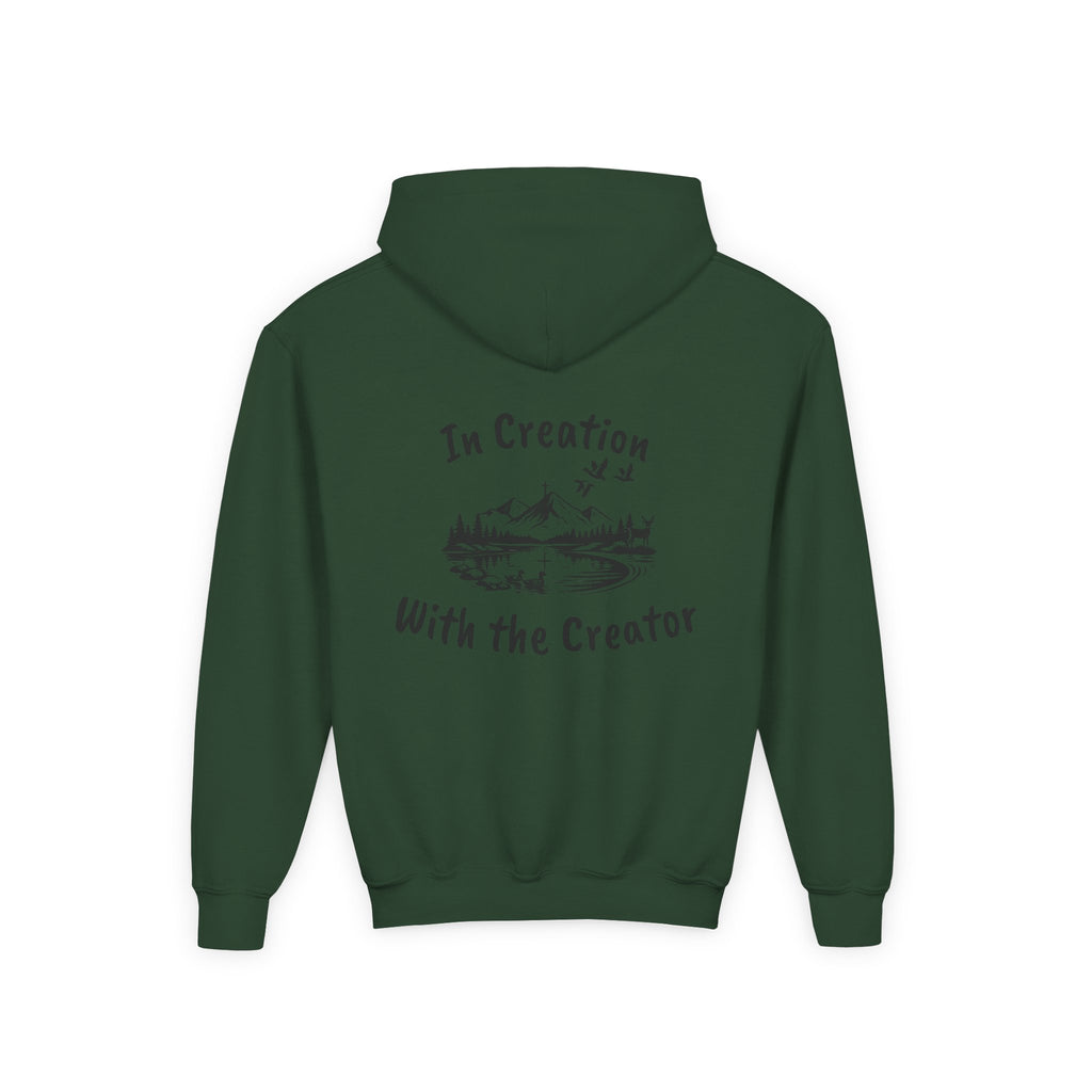 In Creation Youth Heavy Blend Hooded Sweatshirt
