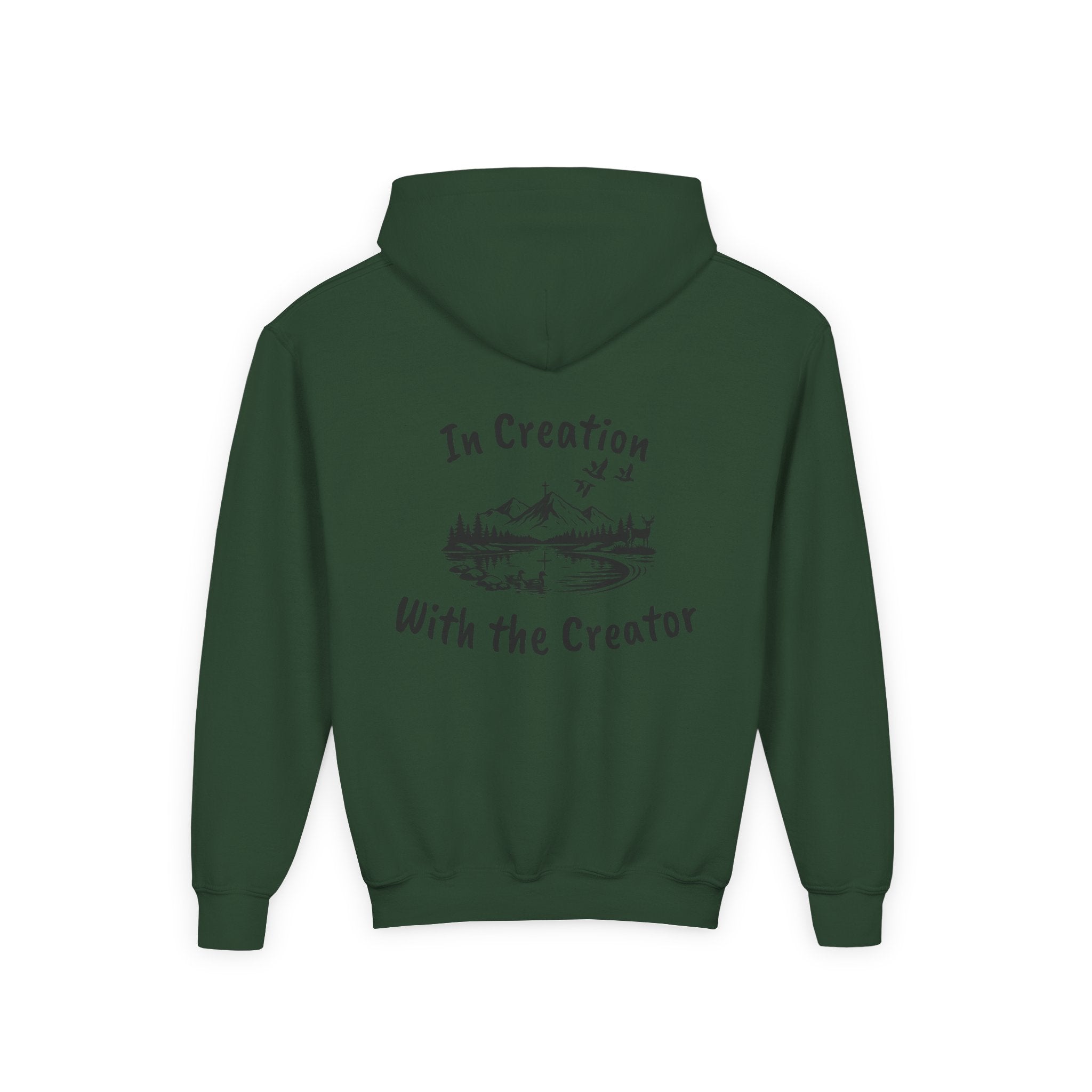 In Creation Youth Heavy Blend Hooded Sweatshirt