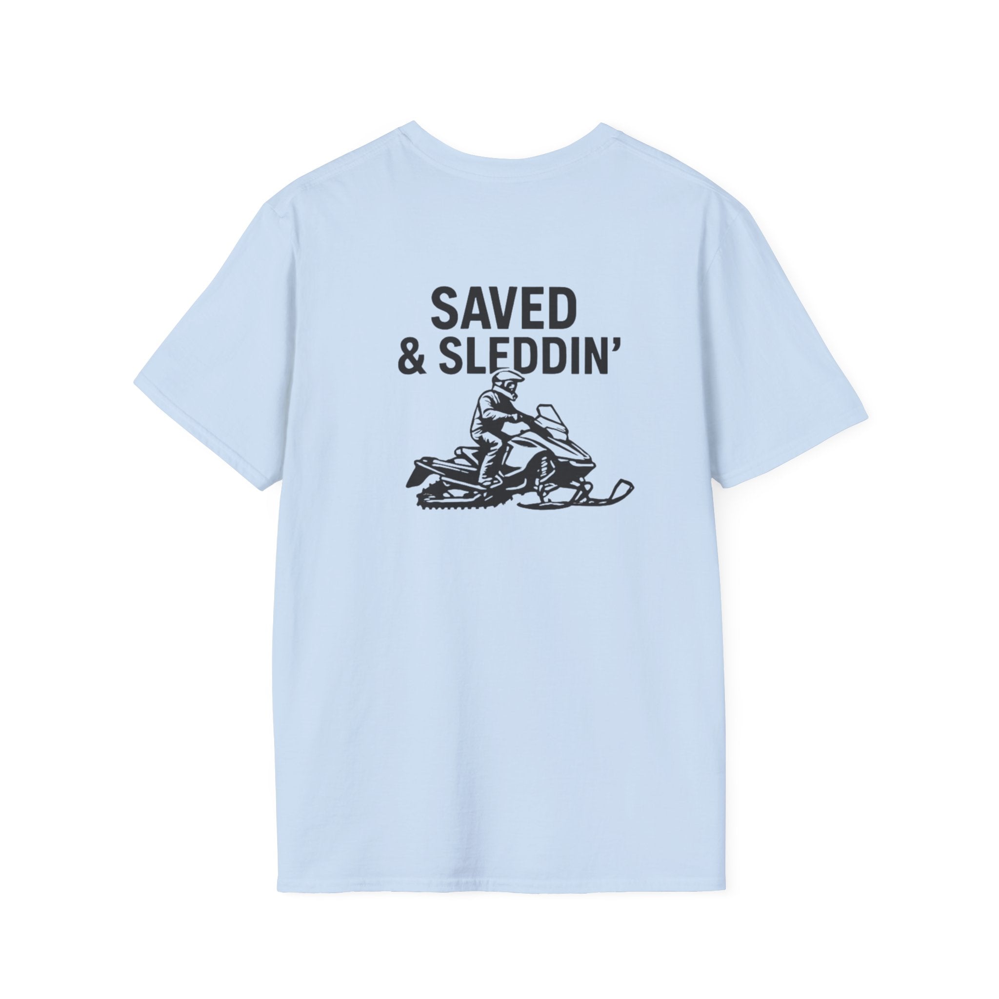 Saved & Sleddin' Unisex Softstyle T-Shirt