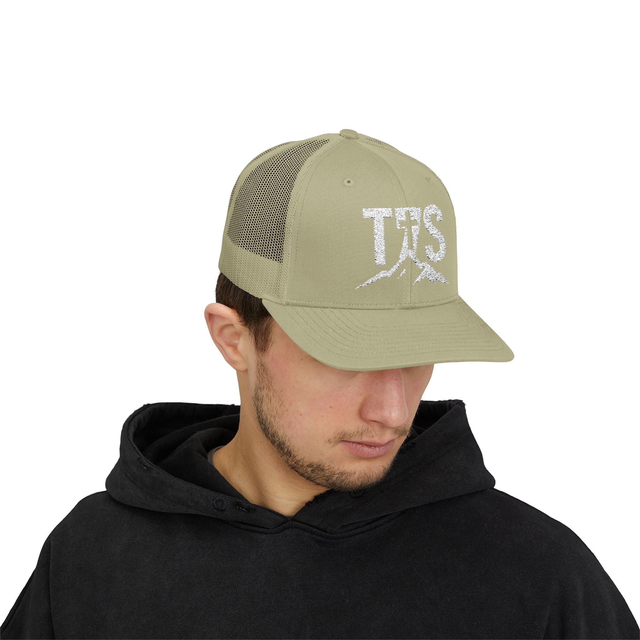 T7S/White Snapback Cap