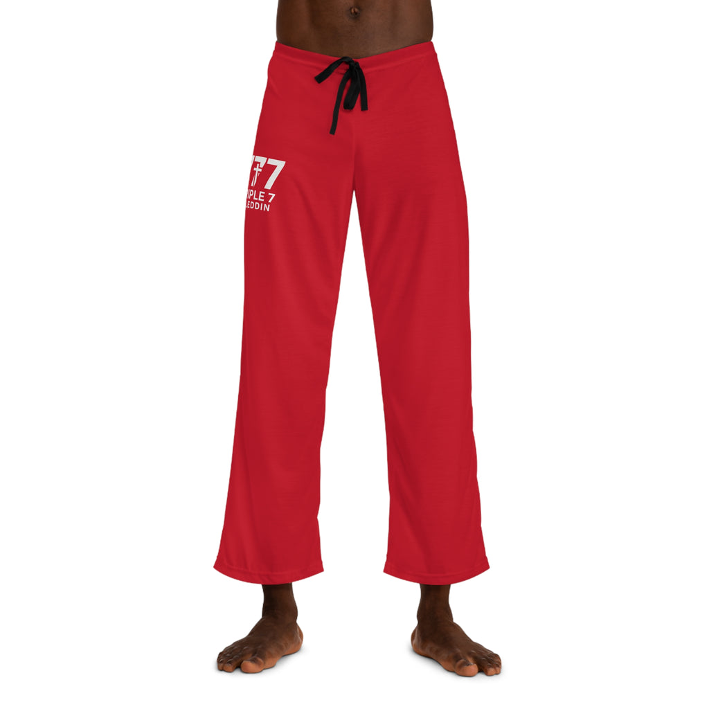 Men's Red Pajama Pants