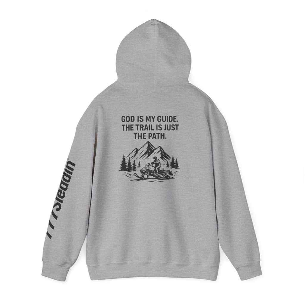 God is my Guide Unisex Heavy Blend™ Hooded Sweatshirt
