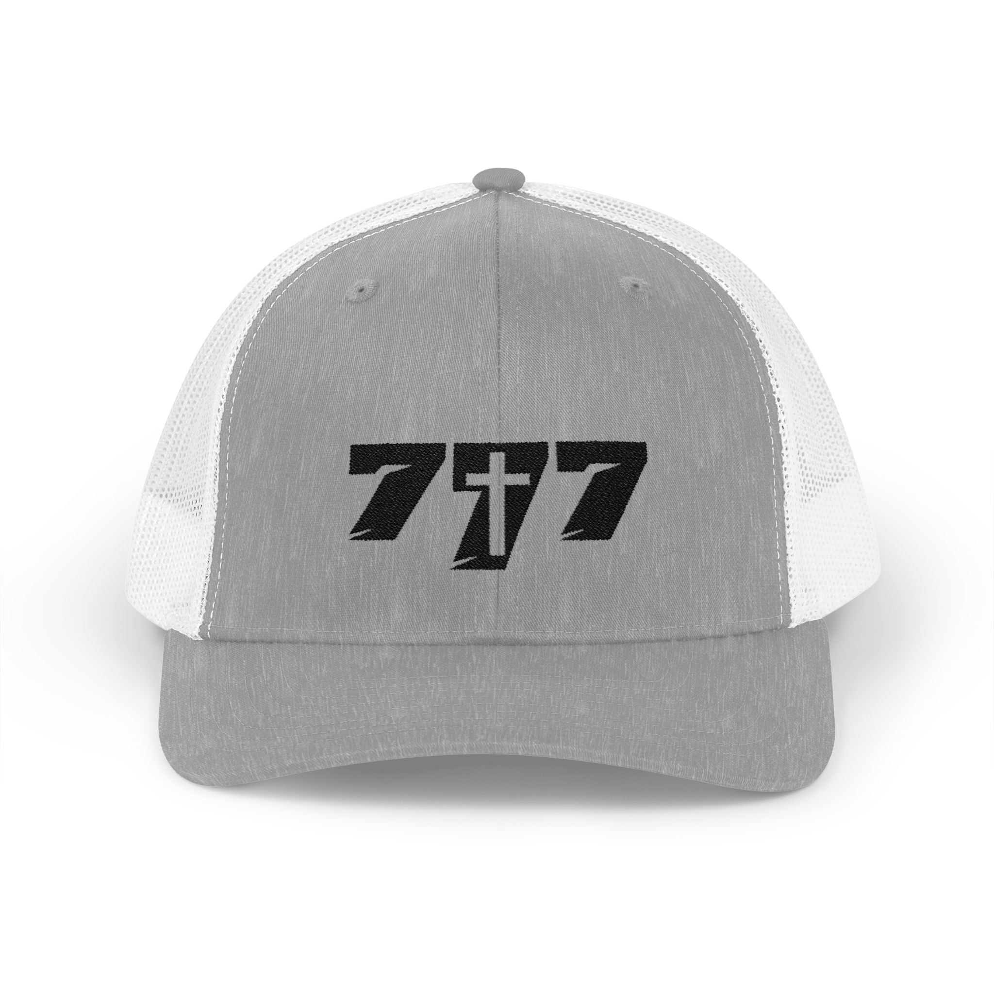 777/Black Snapback Cap