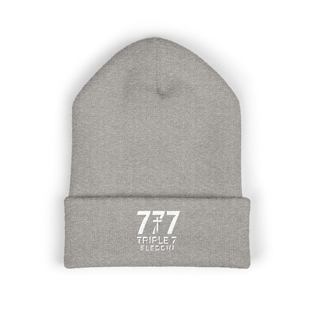 OG LOGO/White Beanie