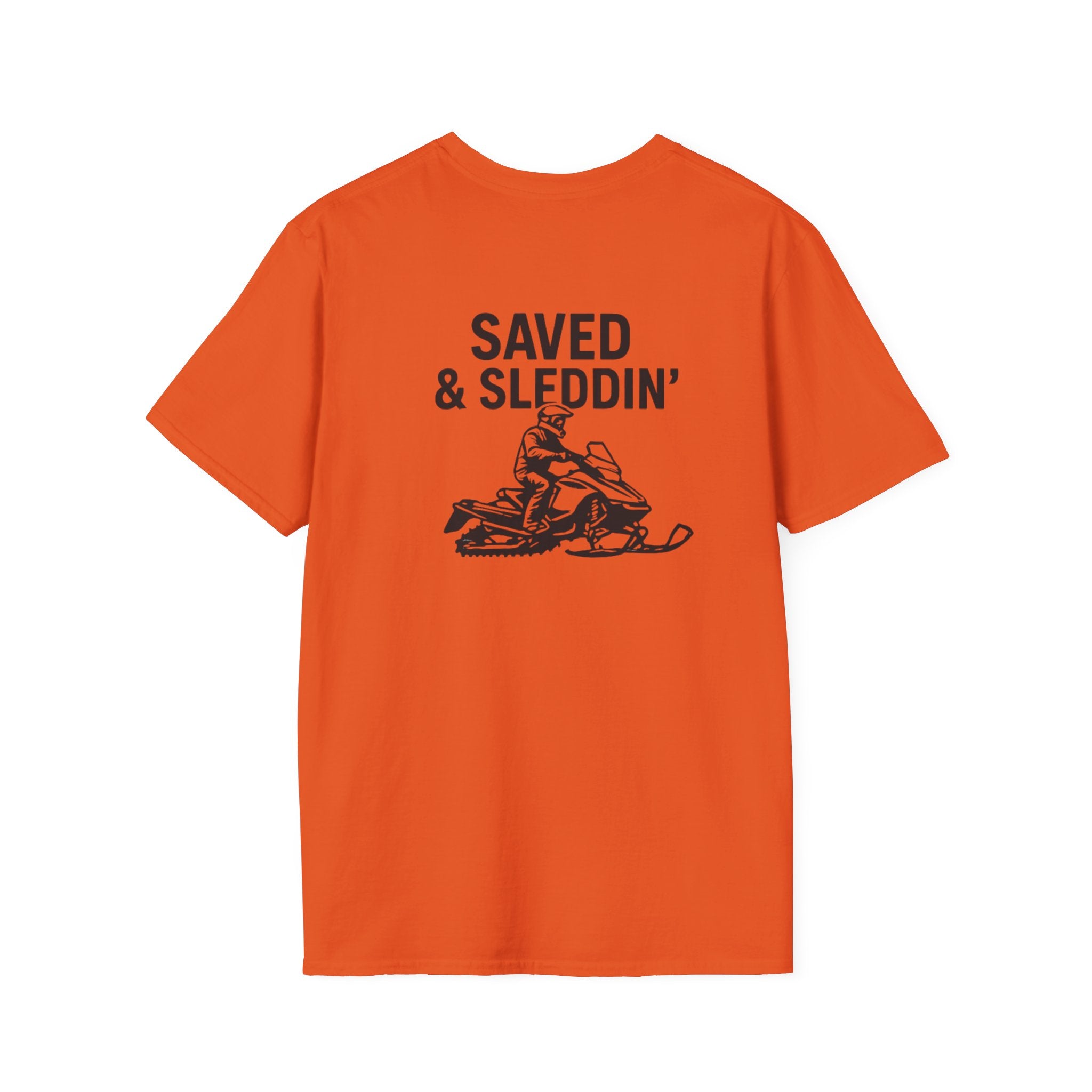 Saved & Sleddin' Unisex Softstyle T-Shirt