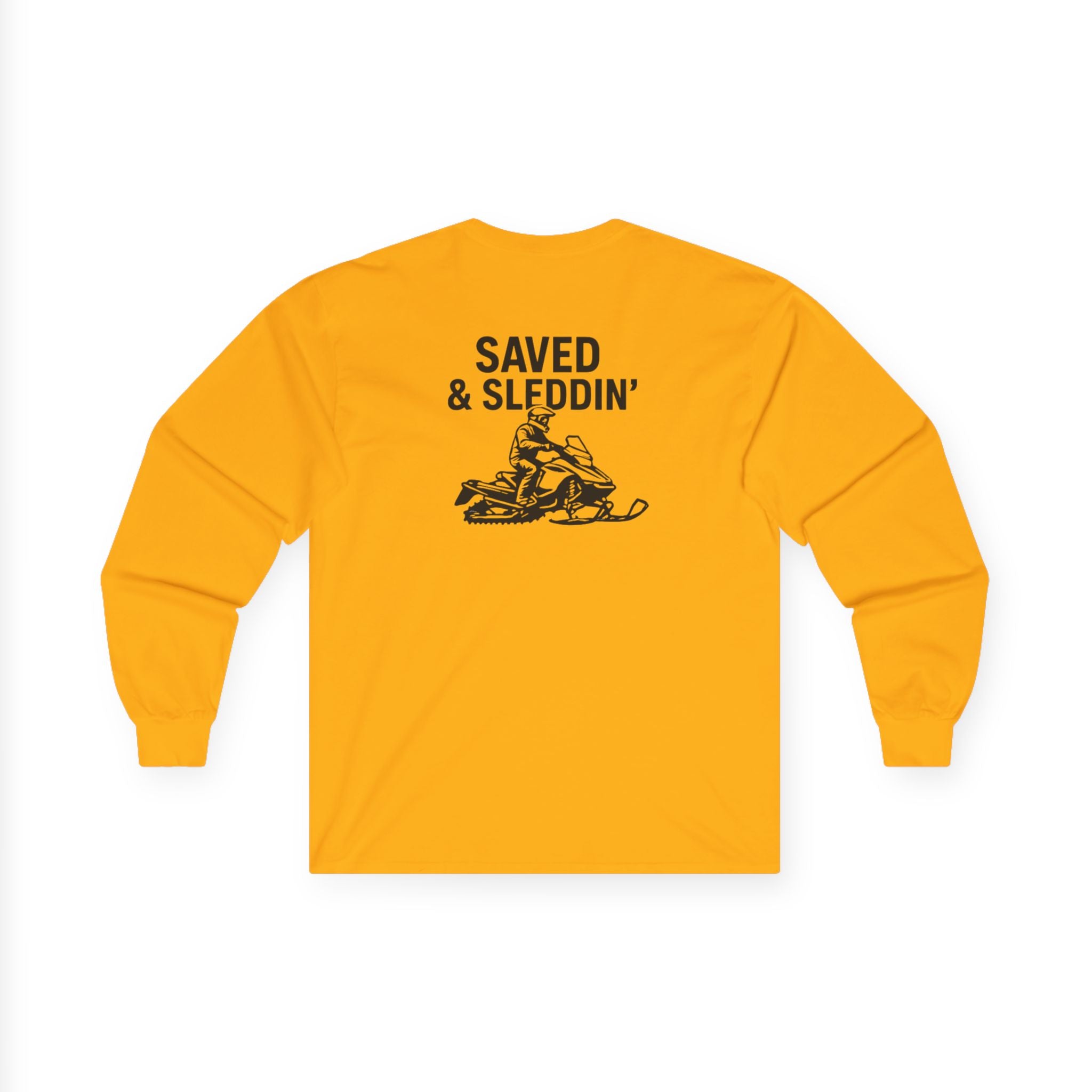 Saved & Sleddin' Unisex Ultra Cotton Long Sleeve Tee