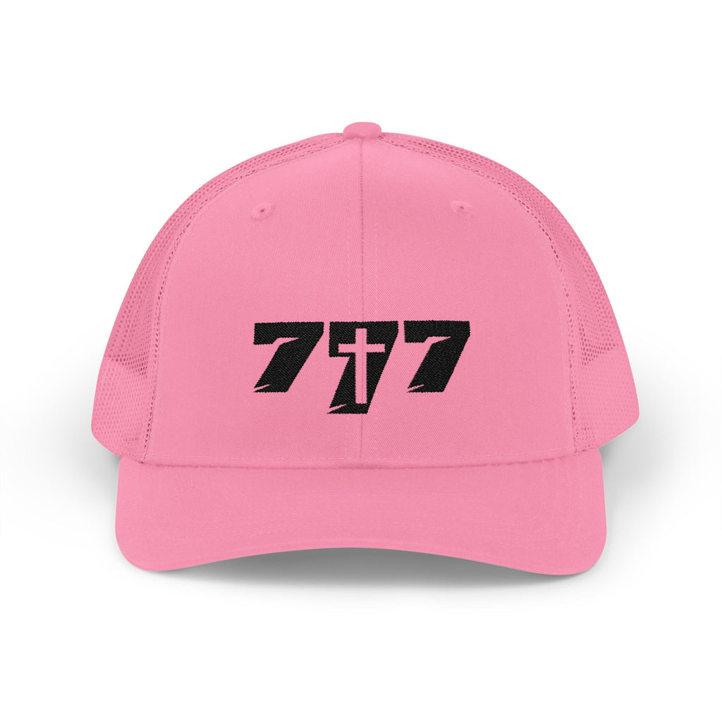 777/Black Snapback Cap