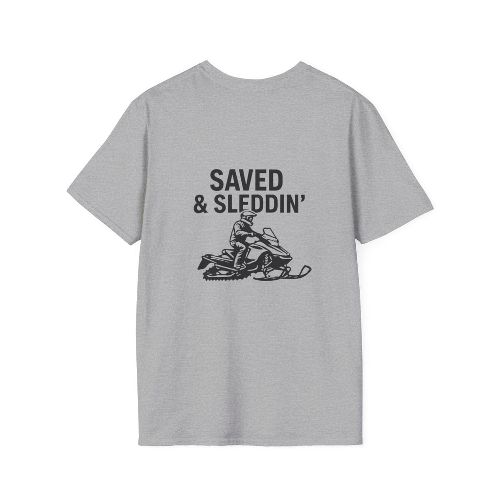 Saved & Sleddin' Unisex Softstyle T-Shirt