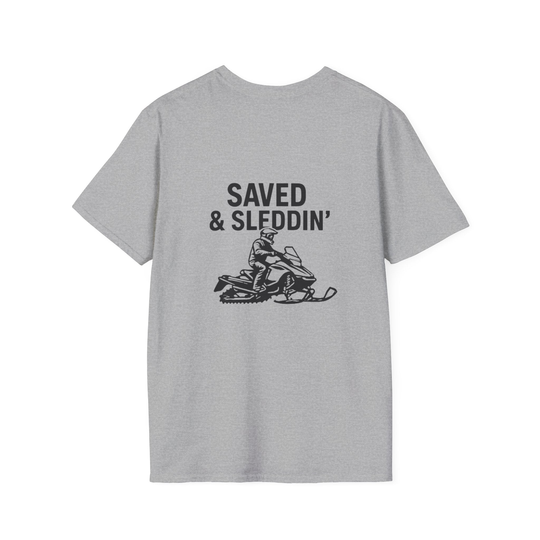 Saved & Sleddin' Unisex Softstyle T-Shirt