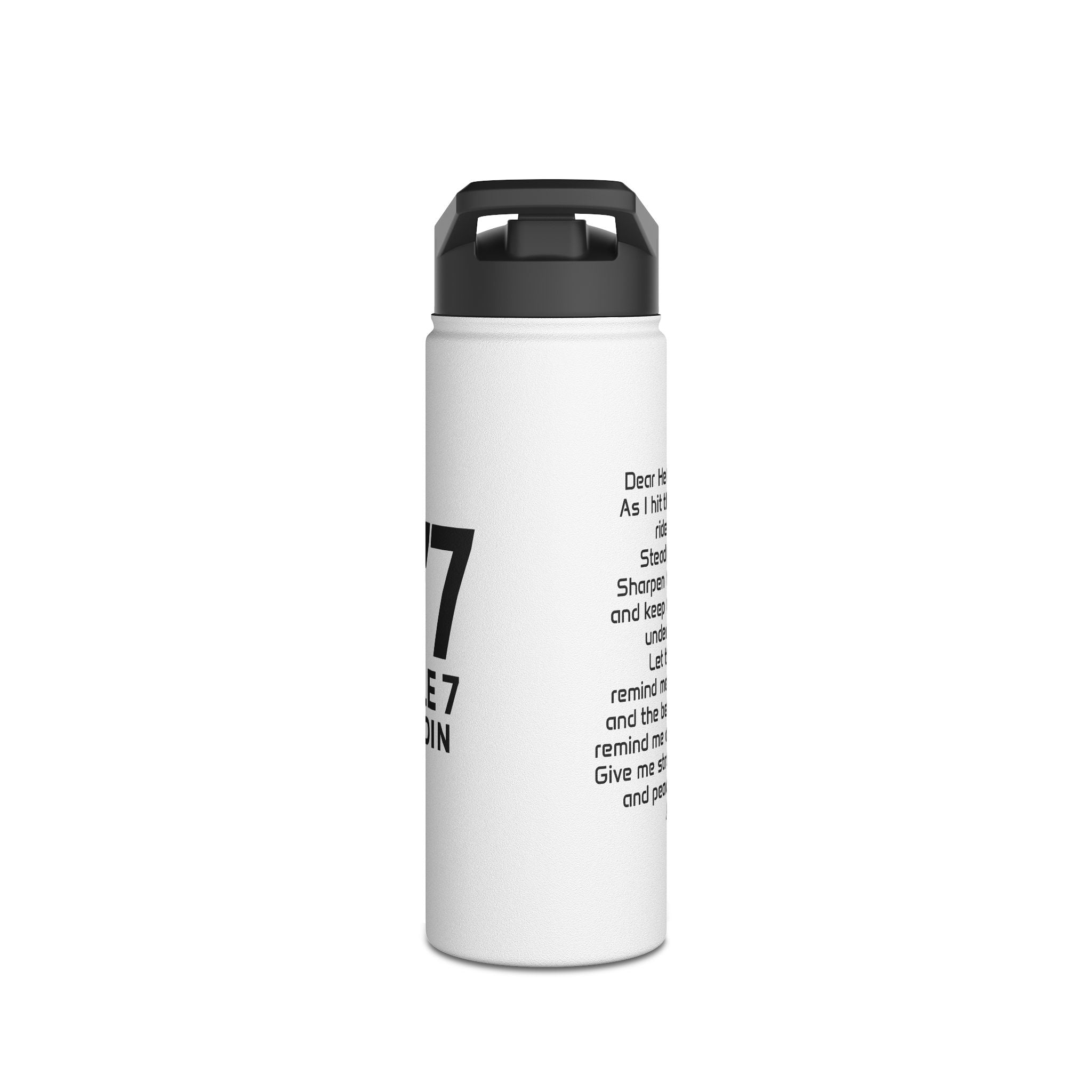 Stainless Steel Water Bottle, Standard Lid