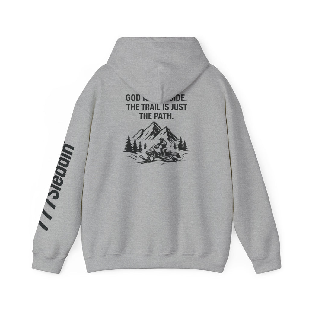 God is my Guide Unisex Heavy Blend™ Hooded Sweatshirt