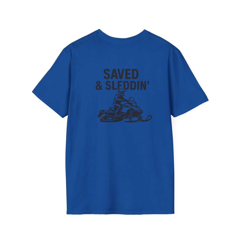 Saved & Sleddin' Unisex Softstyle T-Shirt