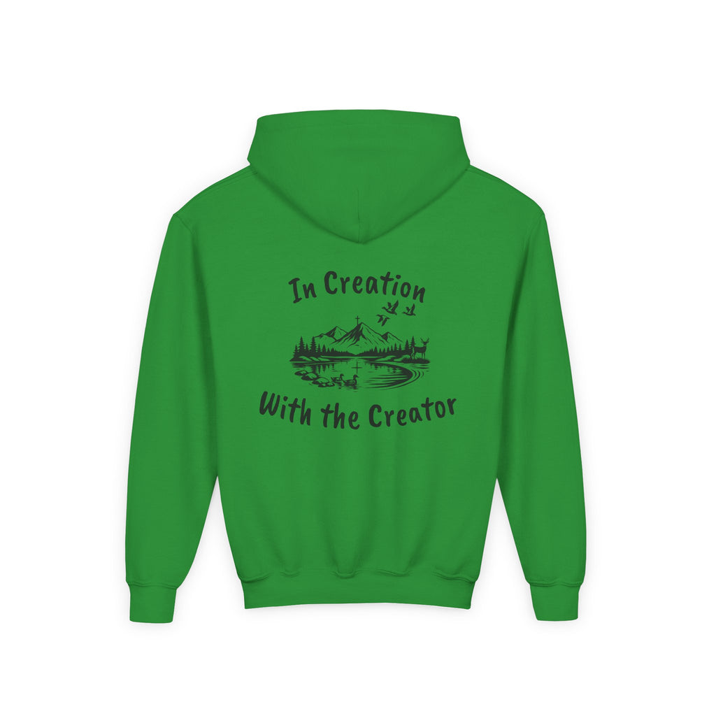 In Creation Youth Heavy Blend Hooded Sweatshirt