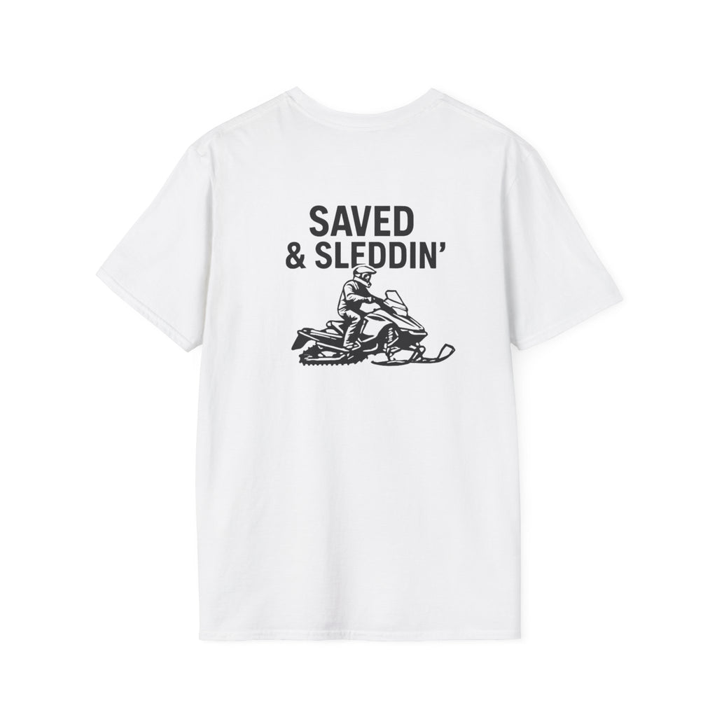 Saved & Sleddin' Unisex Softstyle T-Shirt