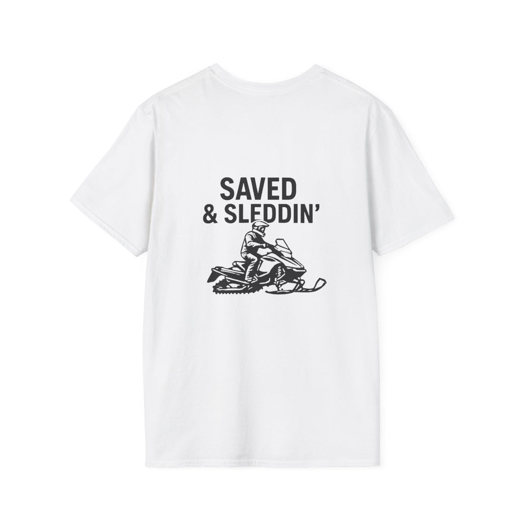 Saved & Sleddin' Unisex Softstyle T-Shirt