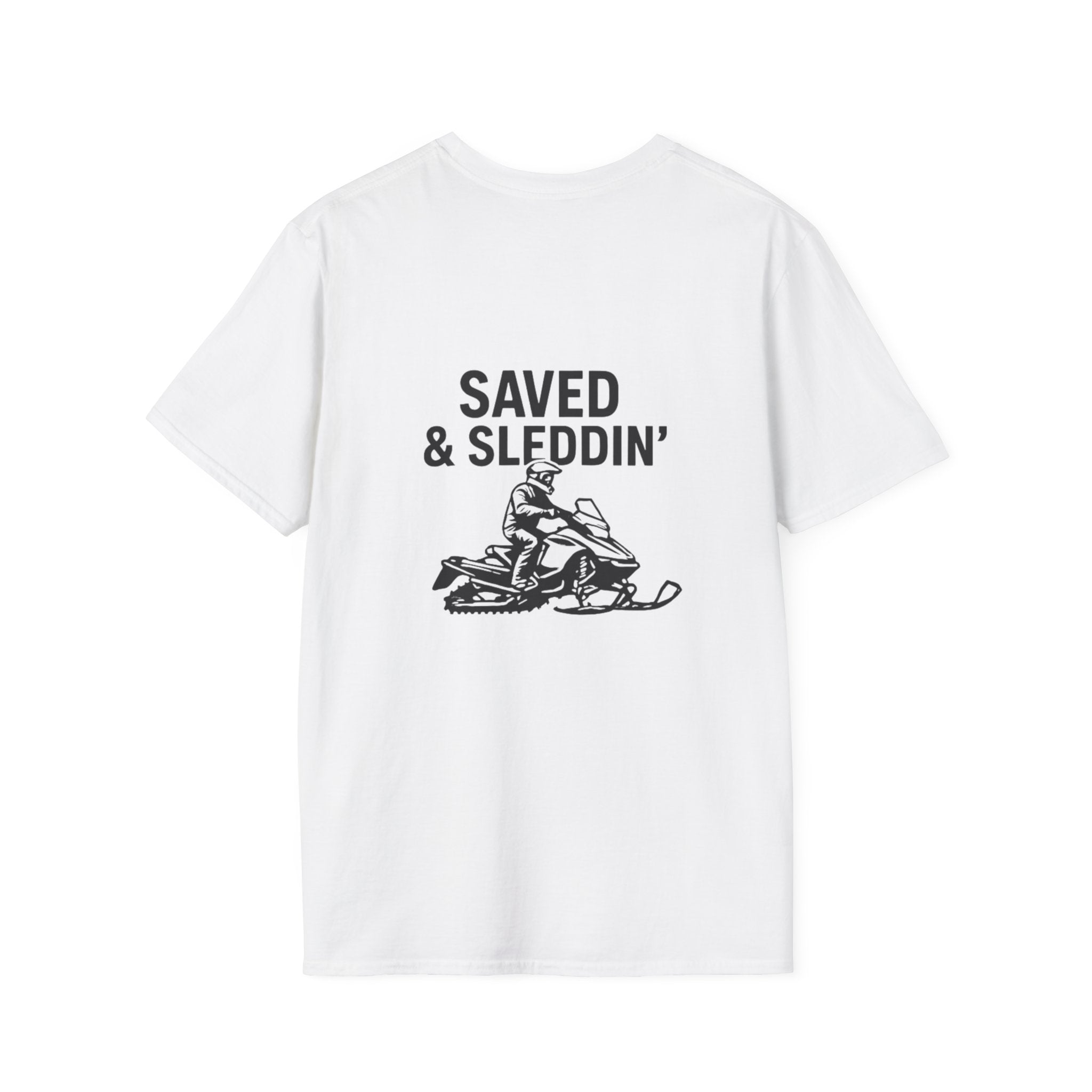 Saved & Sleddin' Unisex Softstyle T-Shirt