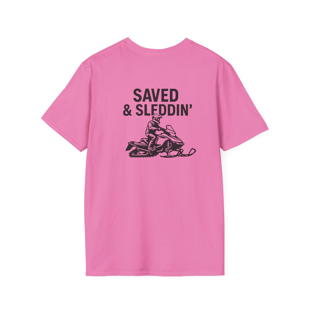 Saved & Sleddin' Unisex Softstyle T-Shirt
