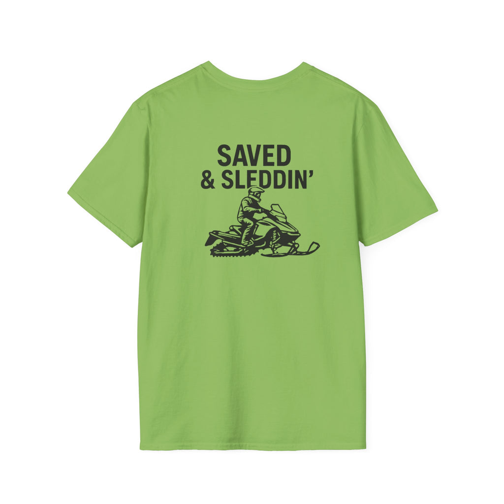 Saved & Sleddin' Unisex Softstyle T-Shirt