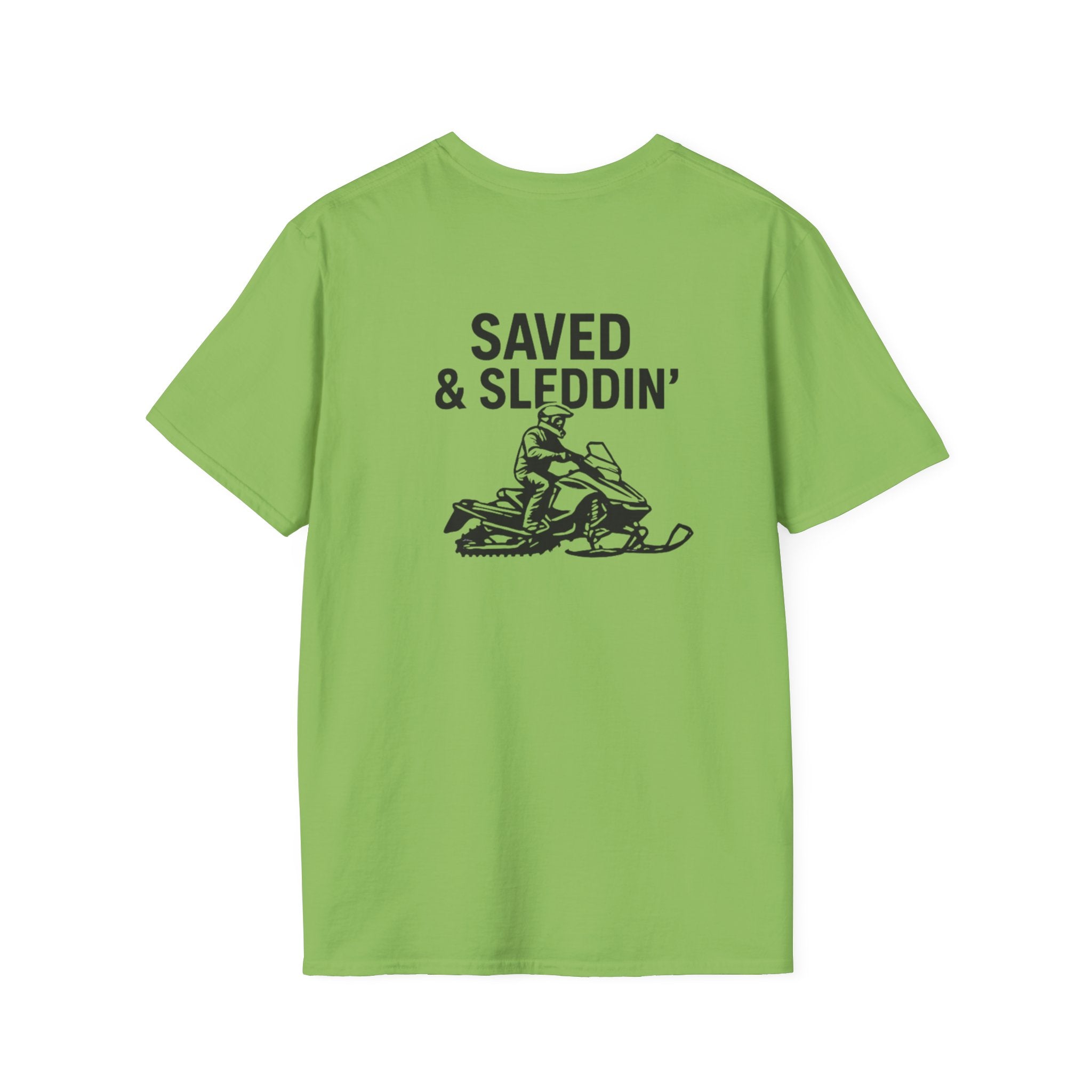 Saved & Sleddin' Unisex Softstyle T-Shirt