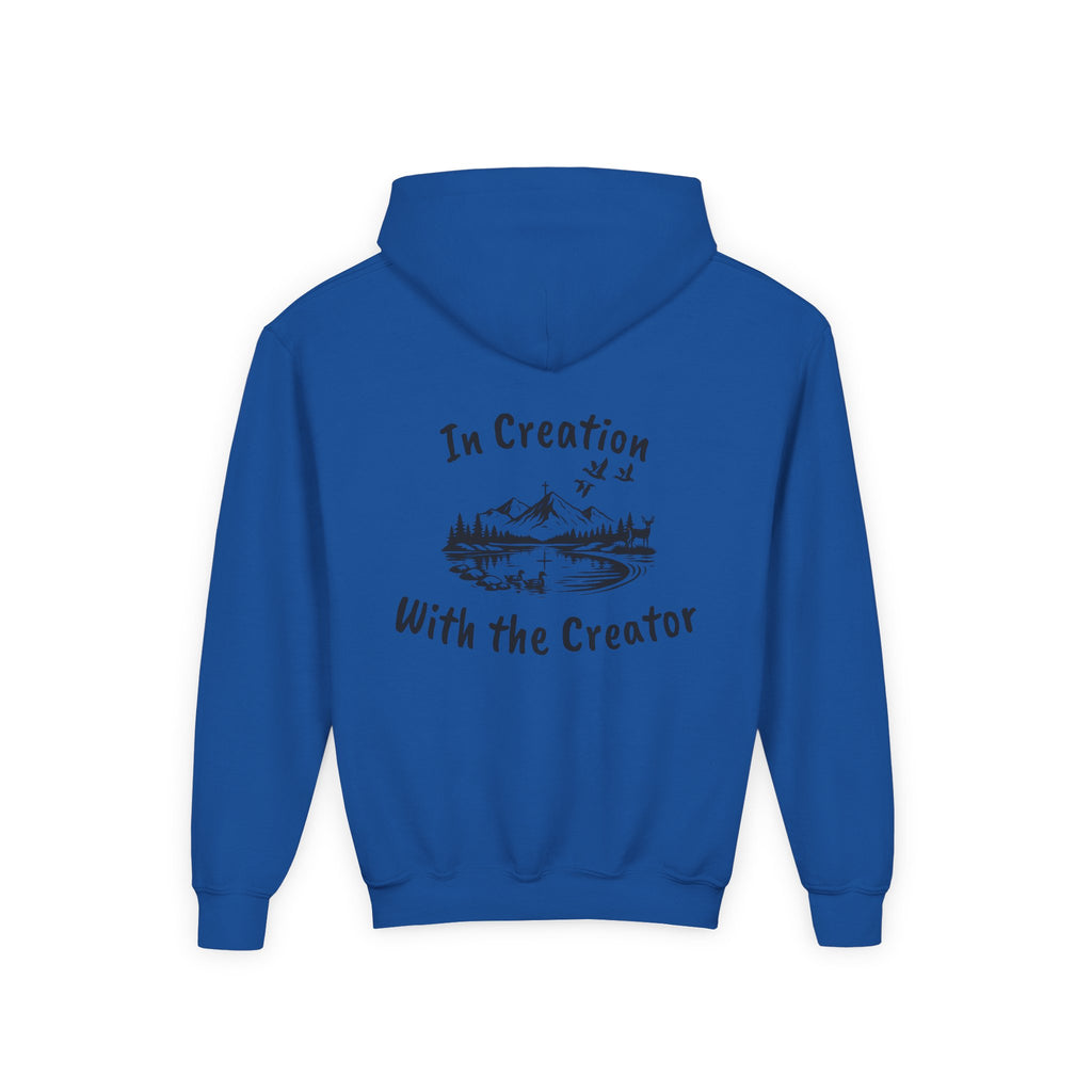 In Creation Youth Heavy Blend Hooded Sweatshirt