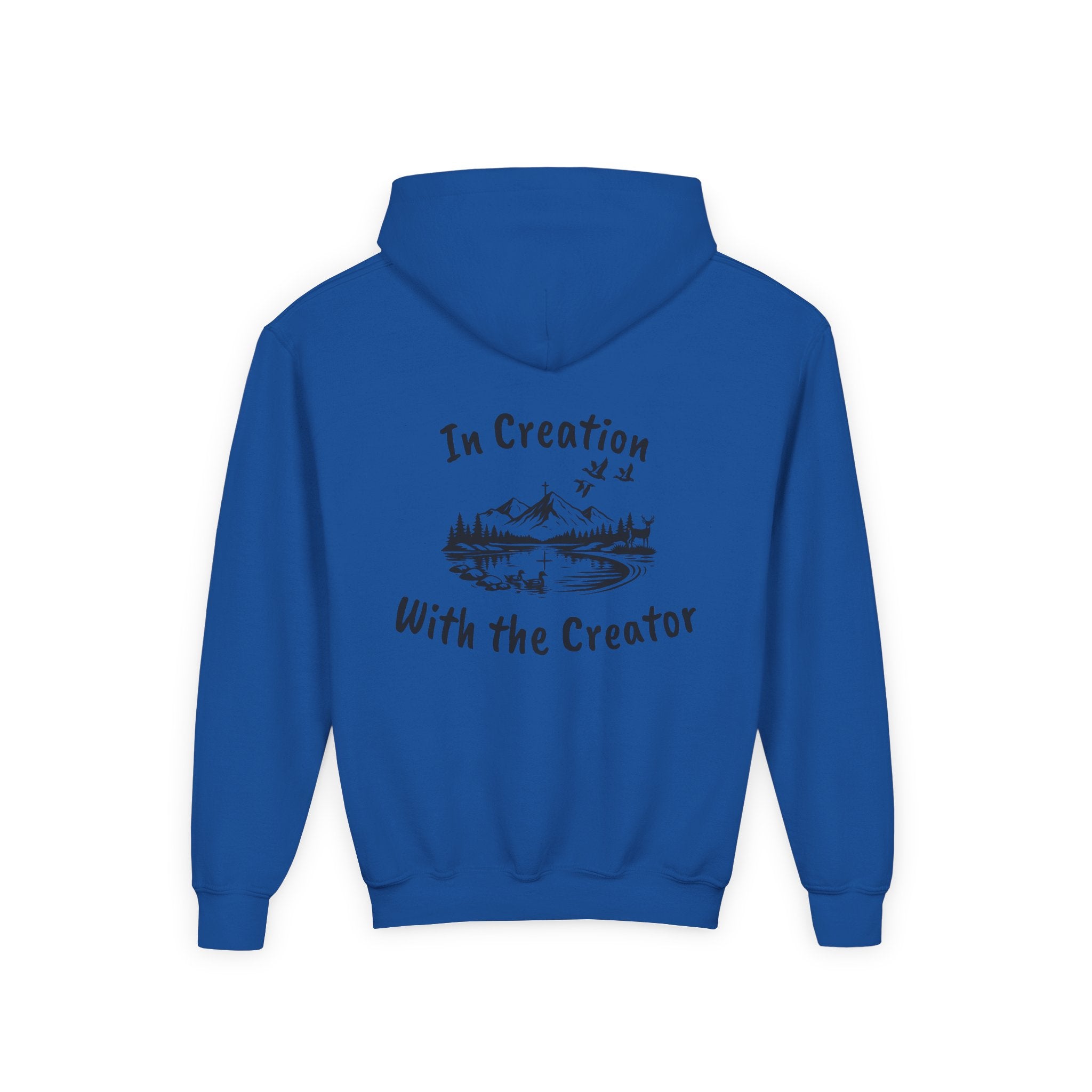 In Creation Youth Heavy Blend Hooded Sweatshirt