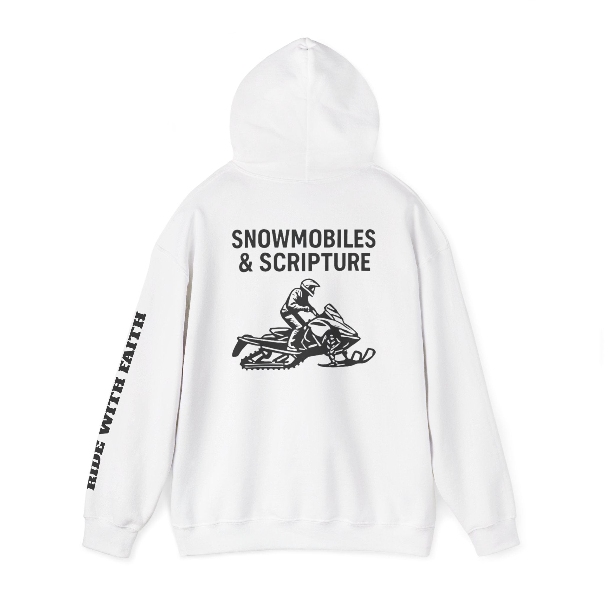 Snowmobiles & Scripture Unisex Heavy Blend™ Hooded Sweatshirt