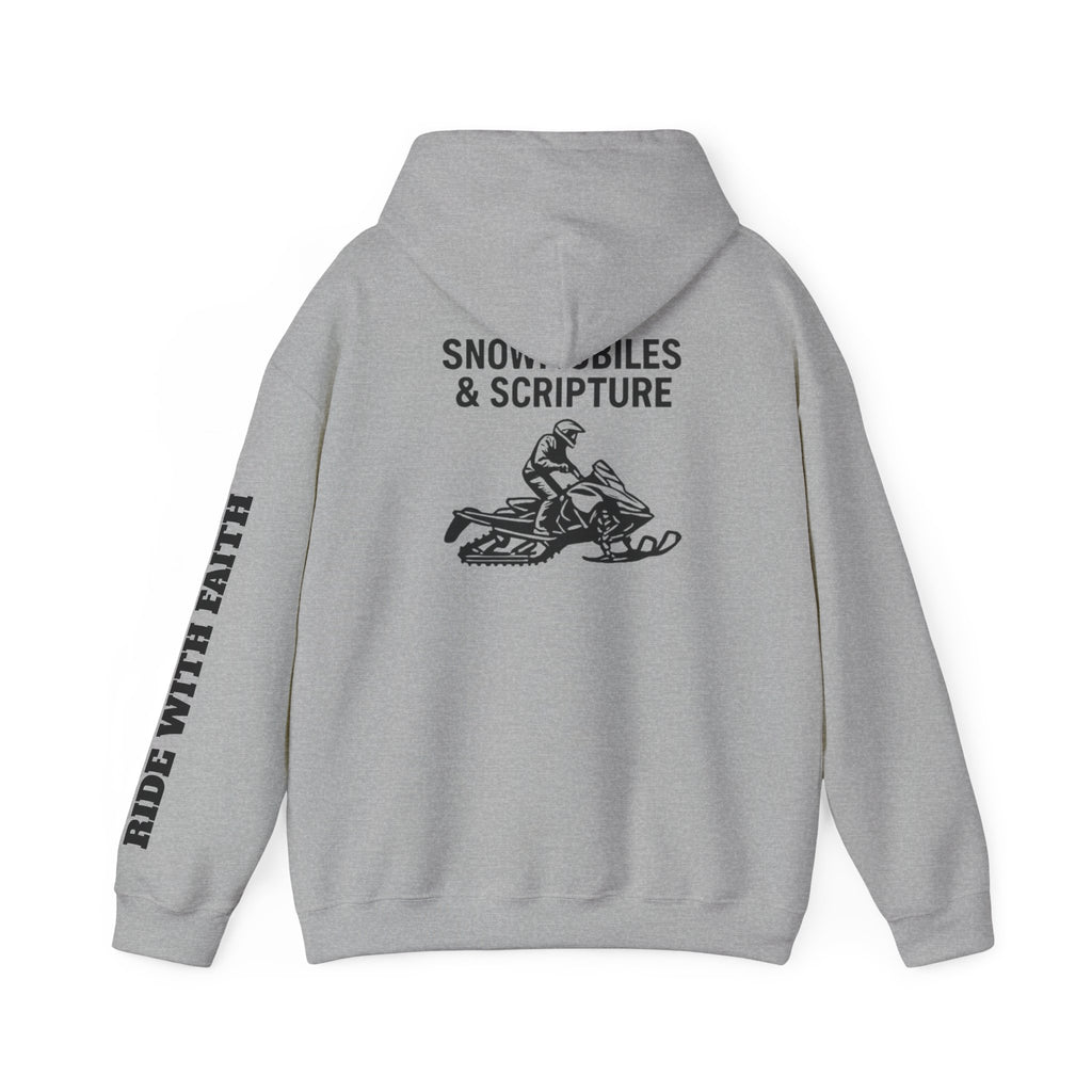 Snowmobiles & Scripture Unisex Heavy Blend™ Hooded Sweatshirt