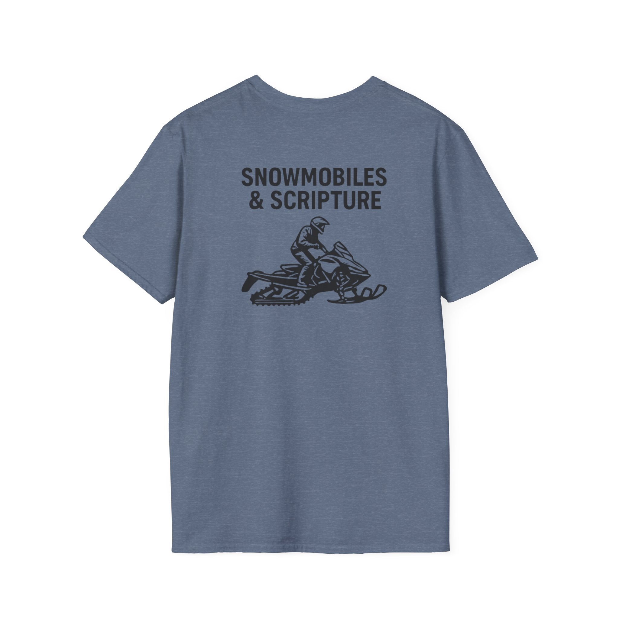Snowmobiles & Scripture Unisex Softstyle T-Shirt