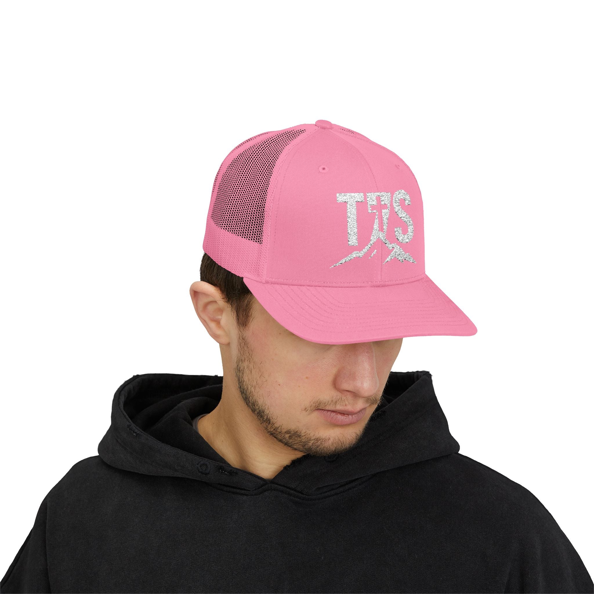 T7S/White Snapback Cap