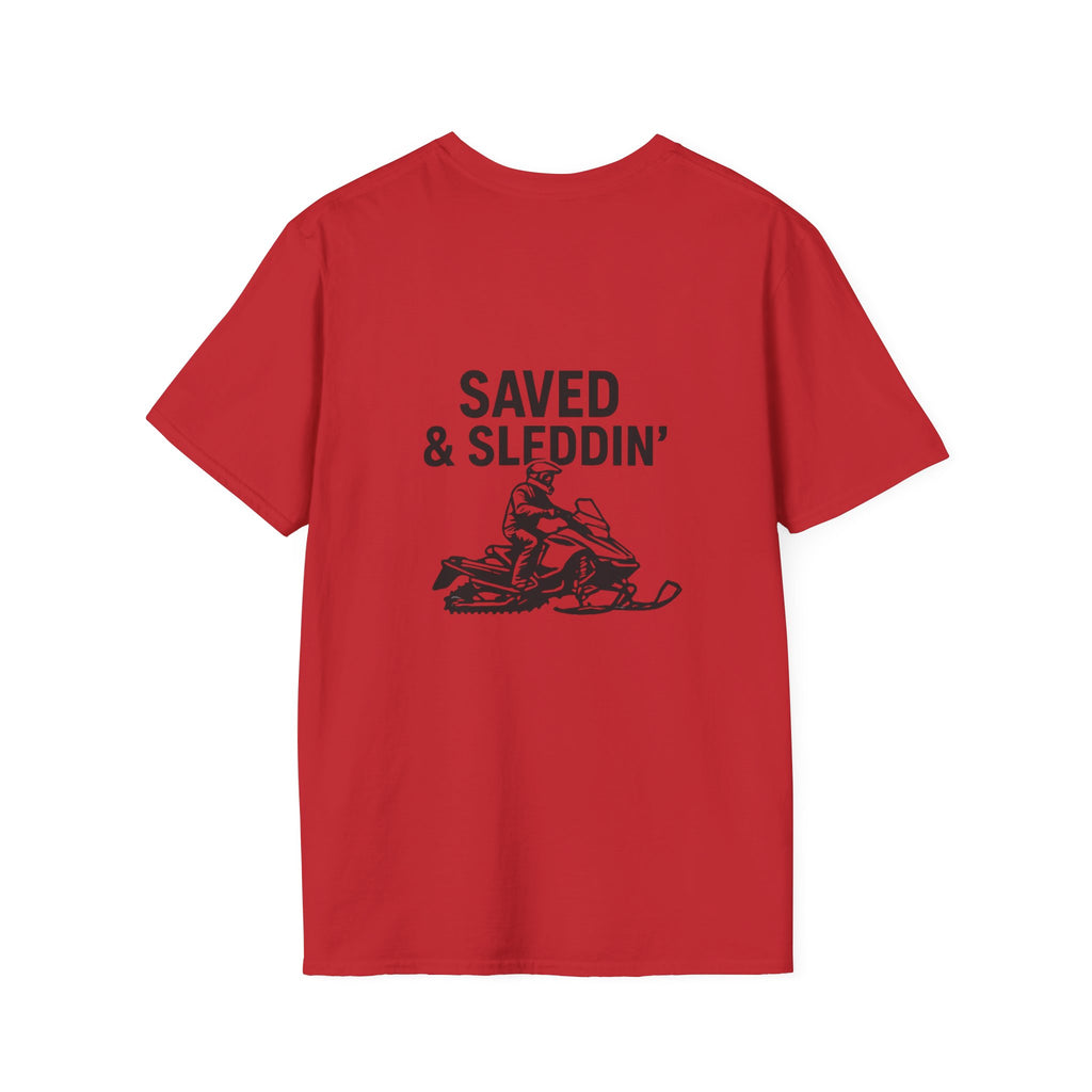 Saved & Sleddin' Unisex Softstyle T-Shirt