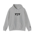 777 black Embroidery Unisex Heavy Blend™ Hooded Sweatshirt