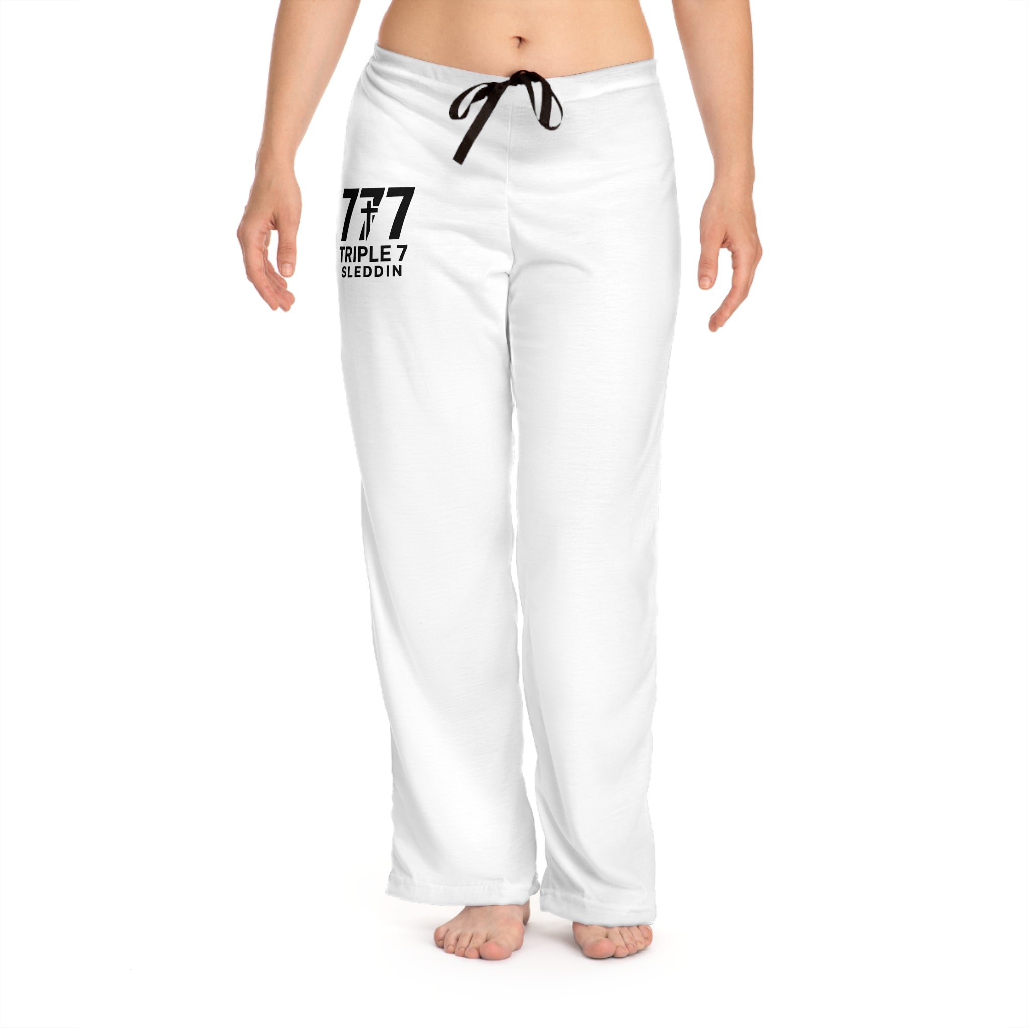 Women's White Pajama Pants
