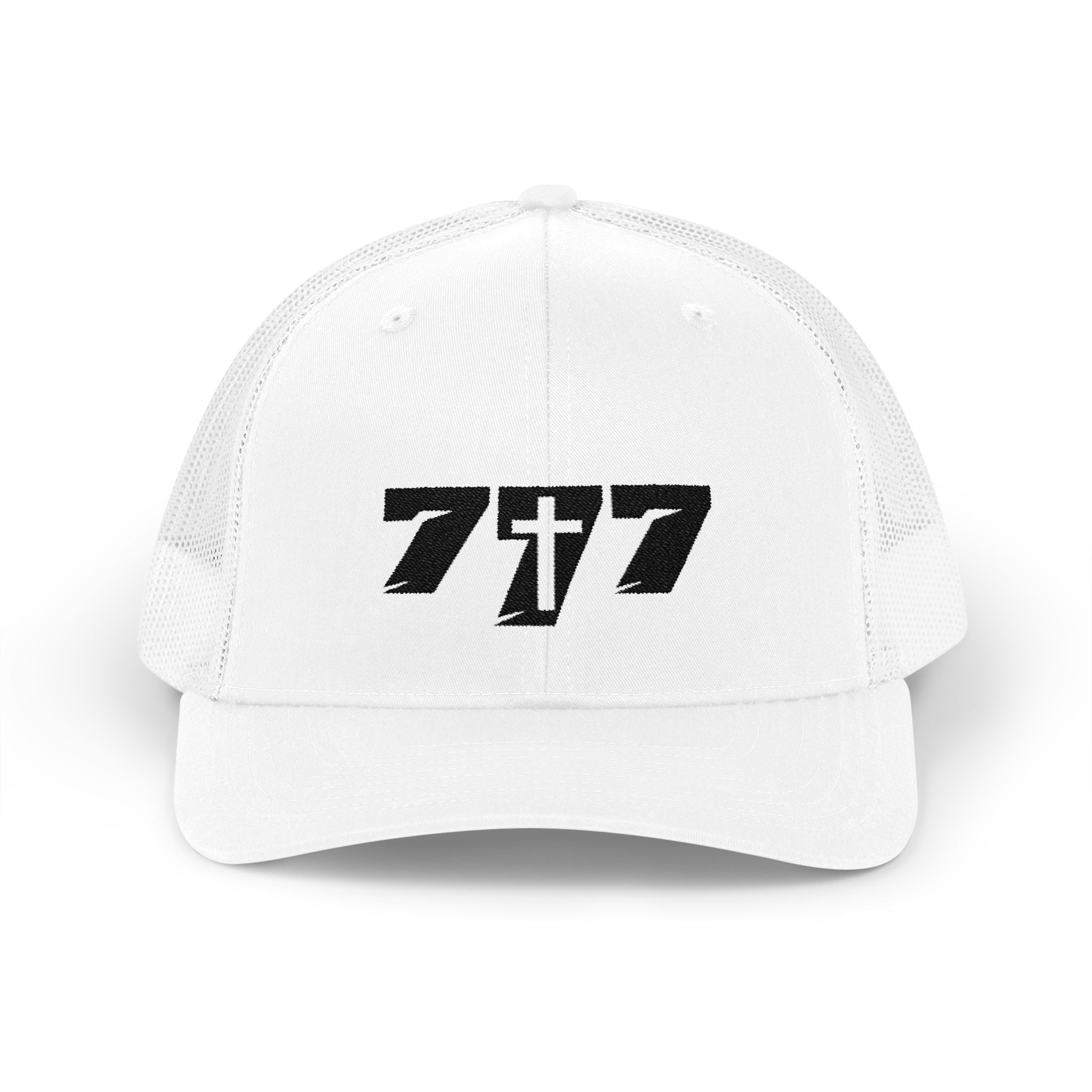 777/Black Snapback Cap